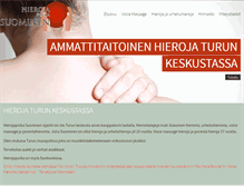 Tablet Screenshot of hierojapoika.fi